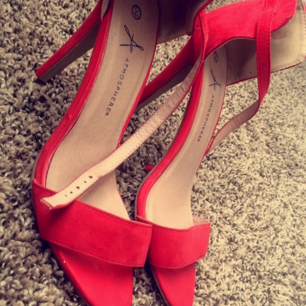 Red Sandals